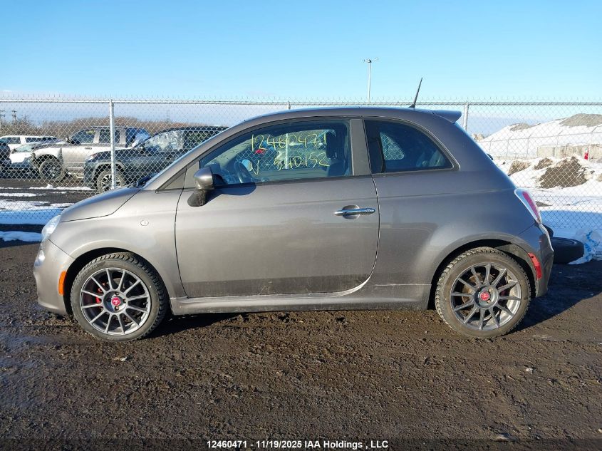 2013 Fiat 500 Sport VIN: 3C3CFFBR4DT540152 Lot: 12460471