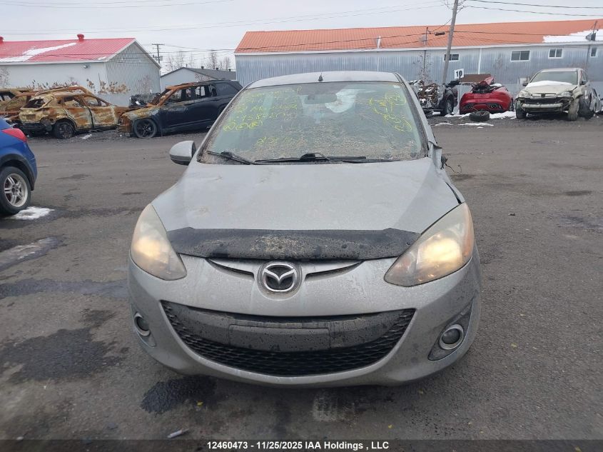 2012 Mazda Mazda2 Gs VIN: JM1DE1LY4C0138980 Lot: 12460473
