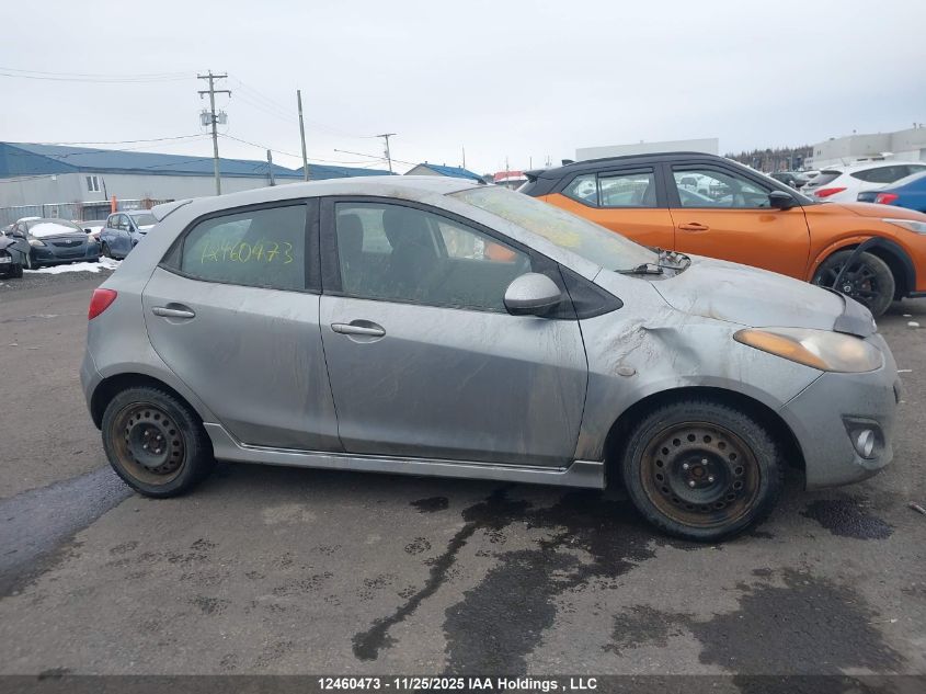 2012 Mazda Mazda2 Gs VIN: JM1DE1LY4C0138980 Lot: 12460473