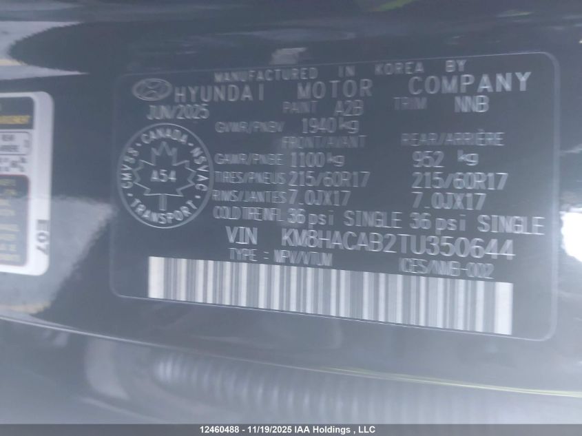 KM8HACAB2TU350644 2026 HYUNDAI KONA photo no. 19