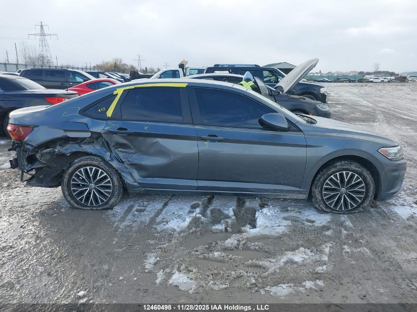 2019 Volkswagen Jetta 1.4 Tsi Highline VIN: 3VWE57BU7KM045322 Lot: 12460498