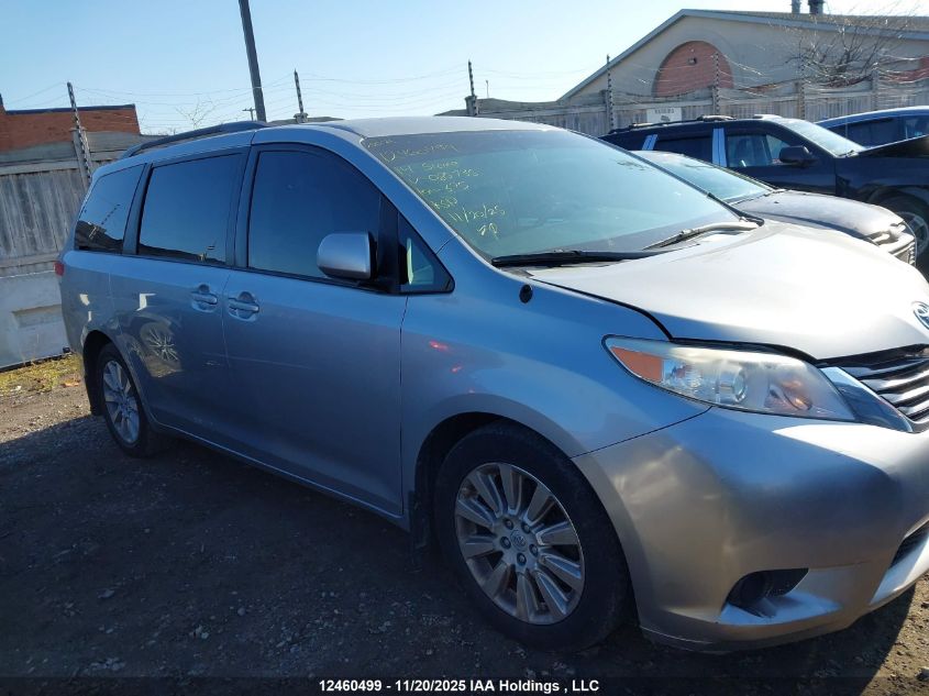 2014 Toyota Sienna Le 7 Passenger VIN: 5TDJK3DC7ES085735 Lot: 12460499