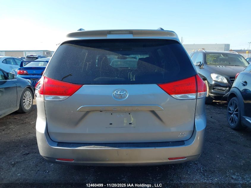 2014 Toyota Sienna Le 7 Passenger VIN: 5TDJK3DC7ES085735 Lot: 12460499