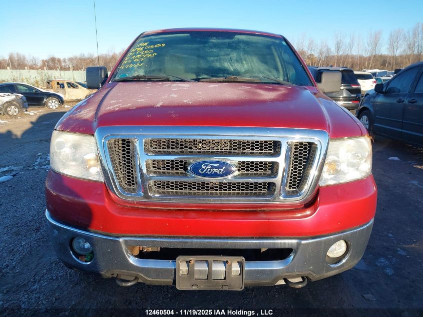 2007 Ford F150 Supercrew VIN: 1FTRW14W67FA90448 Lot: 12460504
