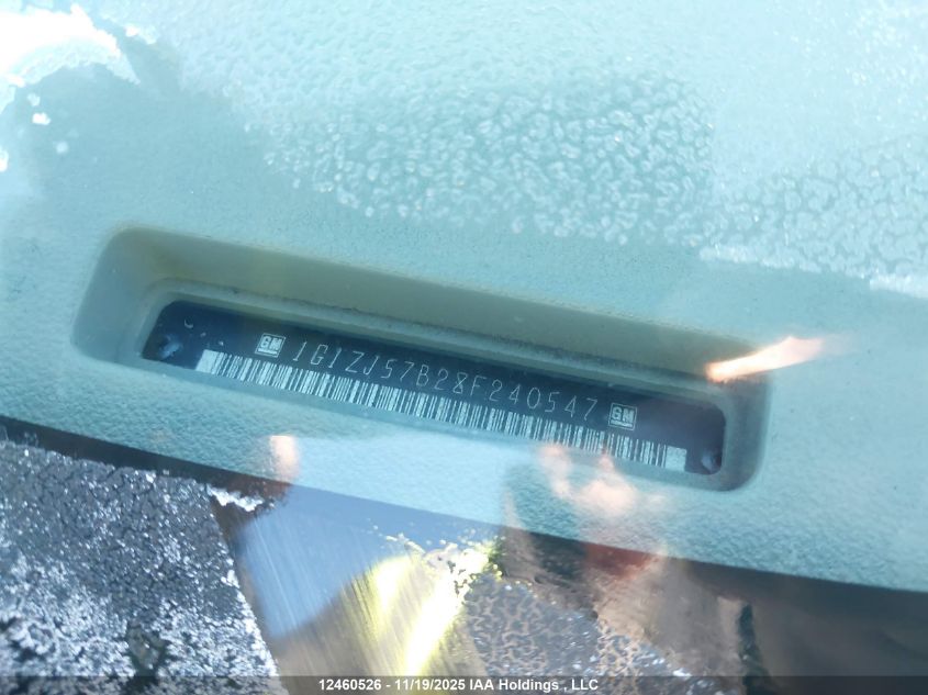 2008 Chevrolet Malibu VIN: 1G1ZJ57B28F240547 Lot: 12460526