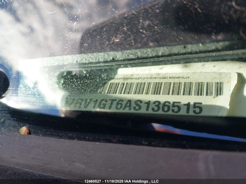 2010 Dodge Ram 1500 Slt/Sport/Trx VIN: 1D7RV1GT6AS136515 Lot: 12460527