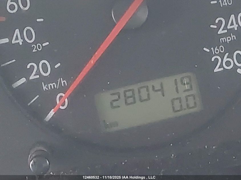 2000 Volkswagen Passat Glx VIN: WVWDD23B6YE388803 Lot: 12460532