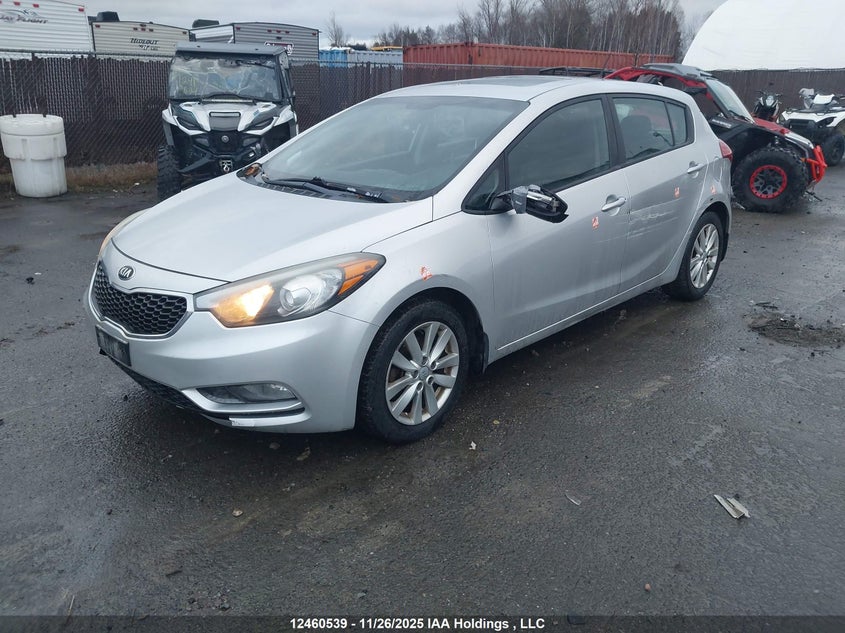 KNAFK5A85E5210011 2014 KIA FORTE photo no. 2