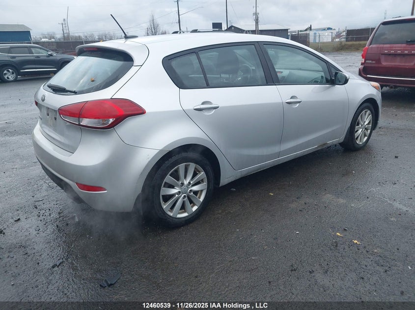 KNAFK5A85E5210011 2014 KIA FORTE photo no. 4