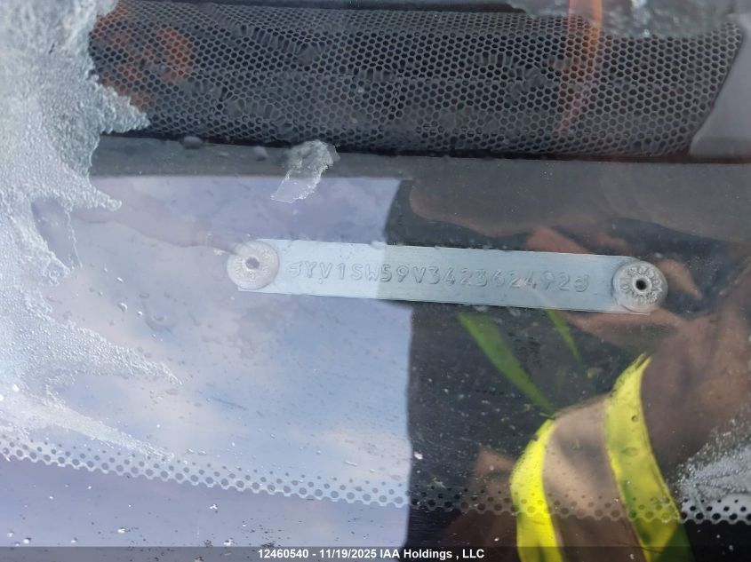 2004 Volvo V70 Fwd VIN: YV1SW59V342362492 Lot: 12460540