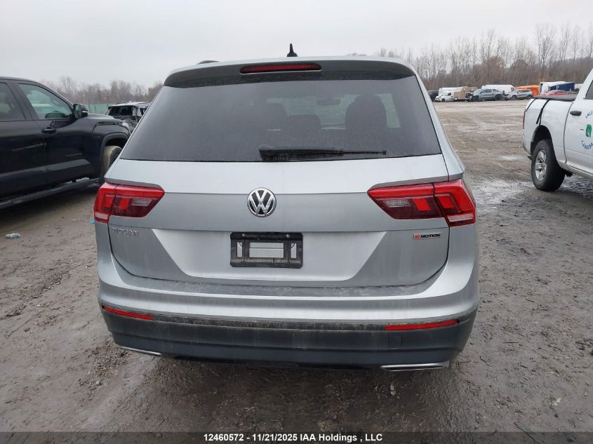 2019 Volkswagen Tiguan VIN: 3VV2B7AX4KM173271 Lot: 12460572
