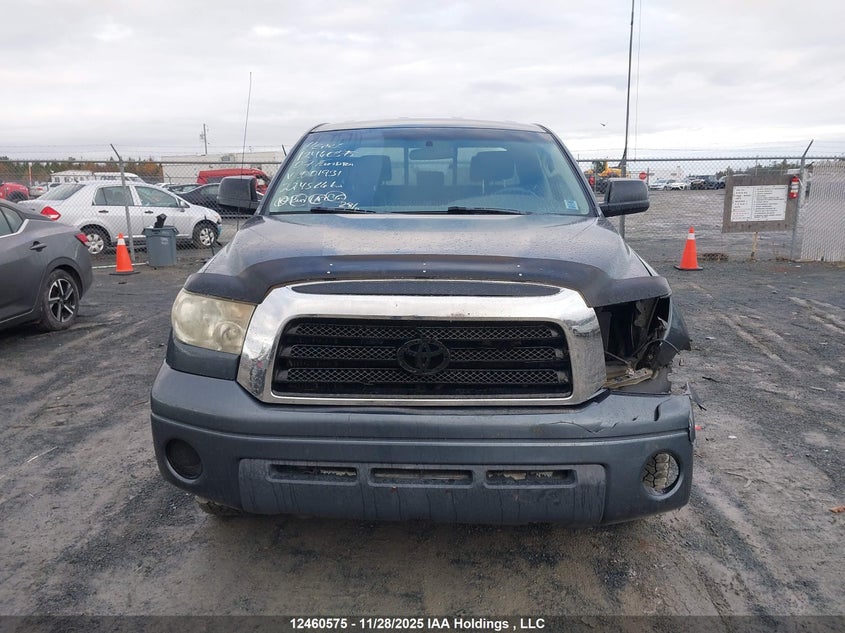 2007 Toyota Tundra Sr5 4.7L V8 VIN: 5TFCT54197X001931 Lot: 12460575