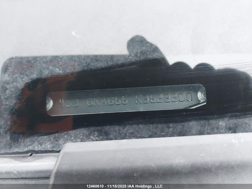 2019 Subaru Impreza VIN: 4S3GKAG66K3623200 Lot: 12460610