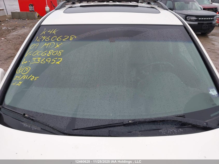 2009 Acura Mdx VIN: 2HNYD28259H006808 Lot: 12460628