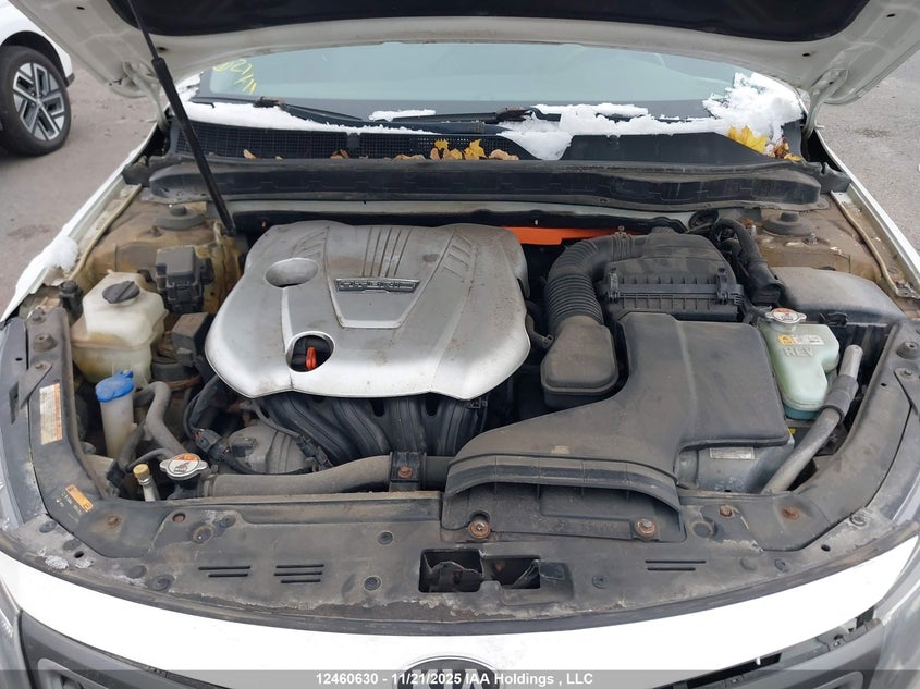 2014 Kia Optima Hybrid Lx VIN: KNAGM4AD9E5064377 Lot: 12460630