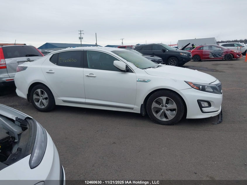 2014 Kia Optima Hybrid Lx VIN: KNAGM4AD9E5064377 Lot: 12460630