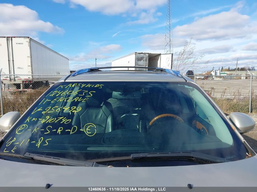 2011 Buick Enclave VIN: 5GAKRBED3BJ256492 Lot: 12460635