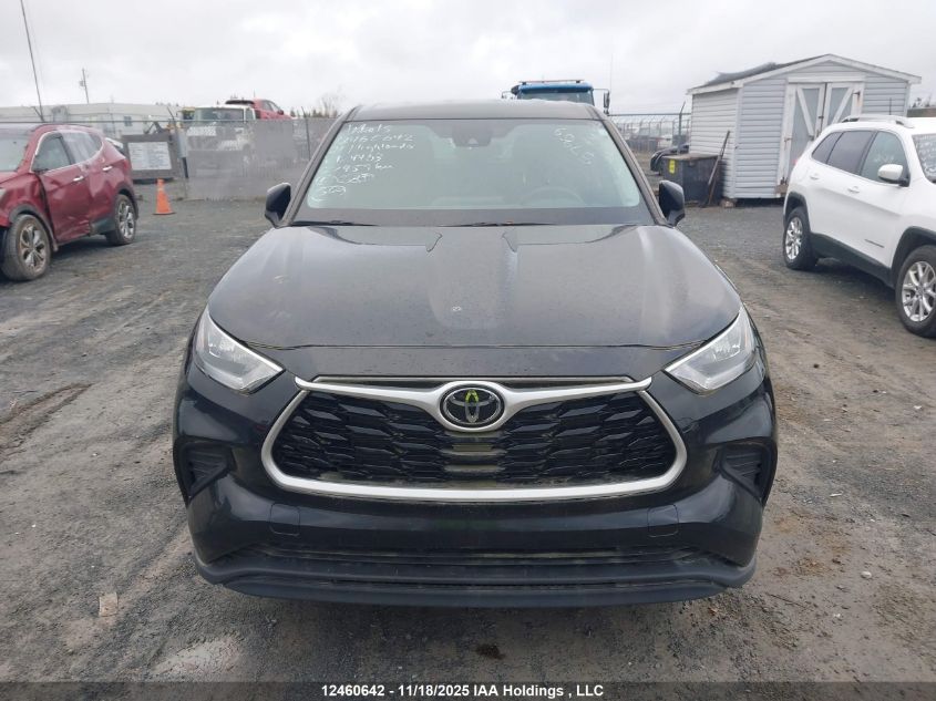 2021 Toyota Highlander L/Le VIN: 5TDBZRBHXMS124463 Lot: 12460642