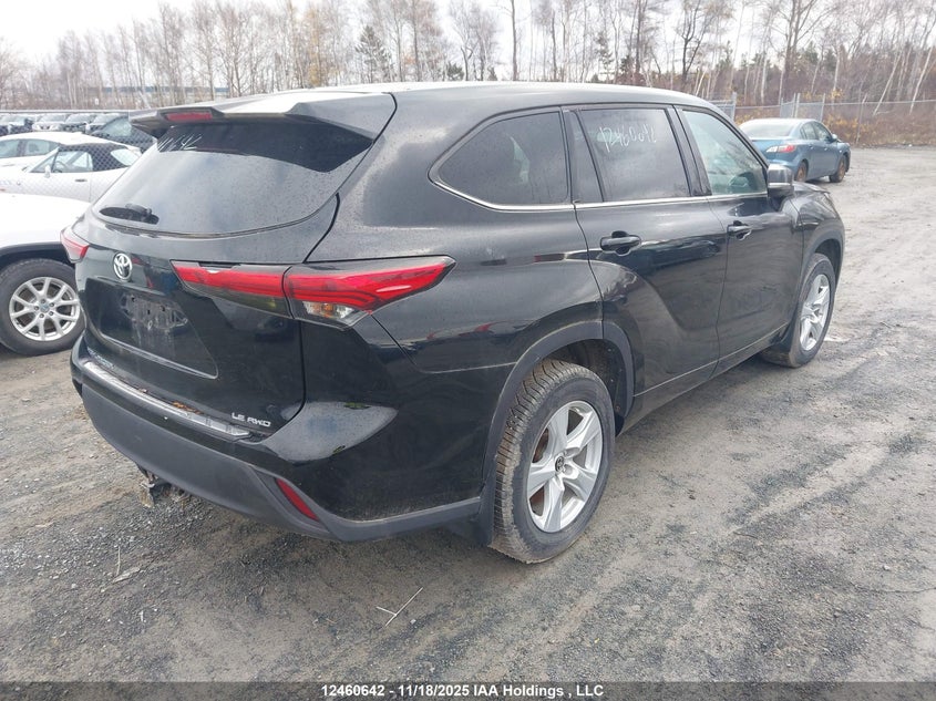 5TDBZRBHXMS124463 2021 TOYOTA HIGHLANDER photo no. 4