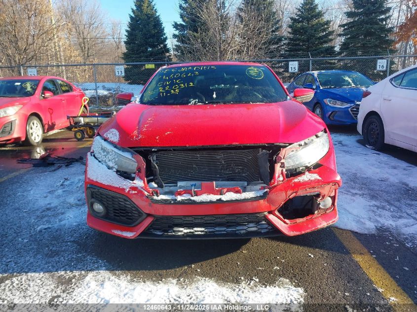 2017 Honda Civic Si Si VIN: 2HGFC3A52HH220312 Lot: 12460643