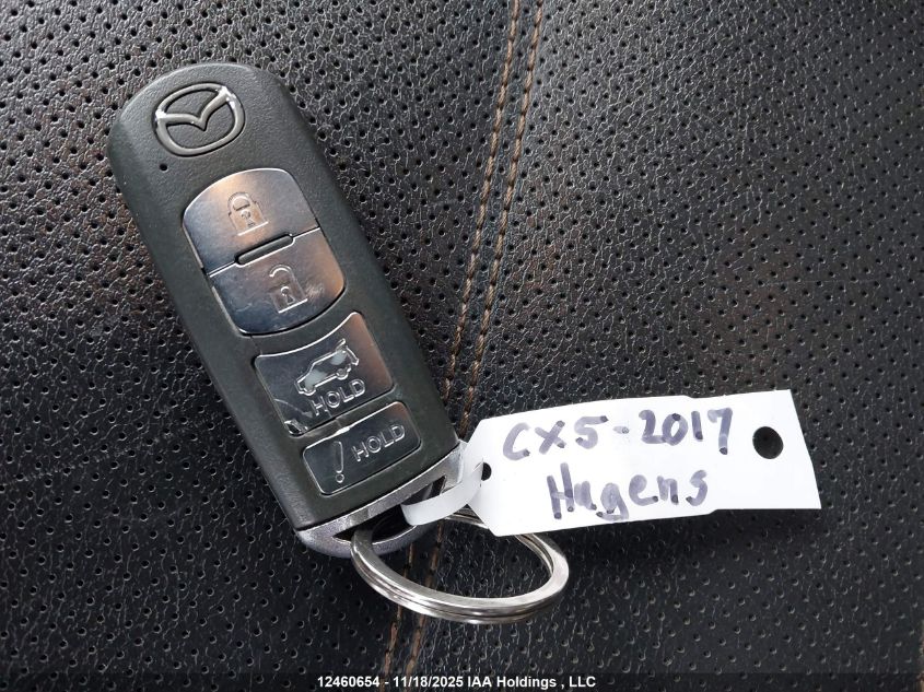 2017 Mazda Cx-5 Grand Touring VIN: JM3KFBDL2H0145230 Lot: 12460654