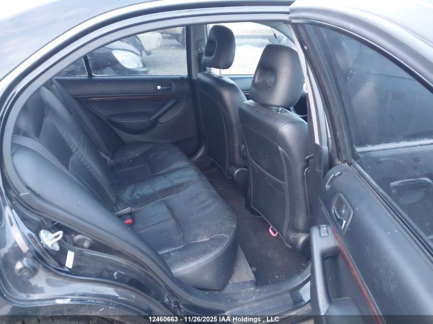 2002 Acura 1.7El Premium VIN: 2HHES36842H007897 Lot: 12460663