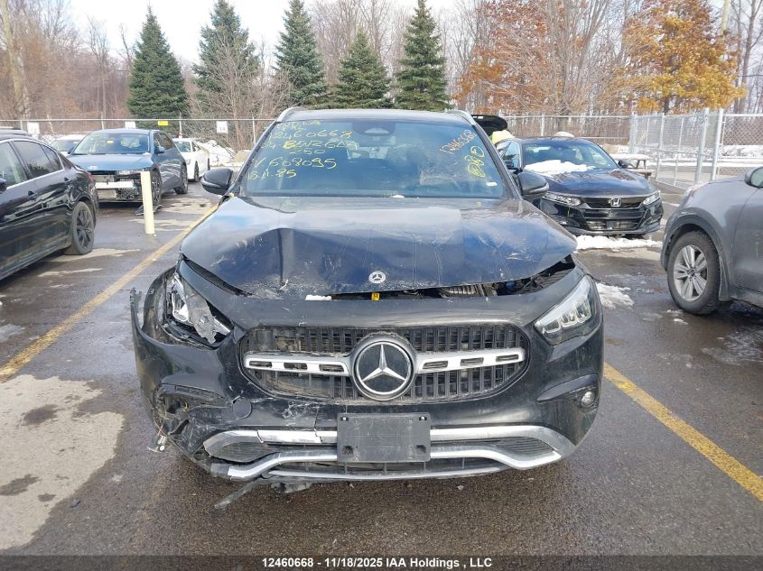 2024 Mercedes-Benz Gla 250 4Matic VIN: W1N4N4HB7RJ608095 Lot: 12460668