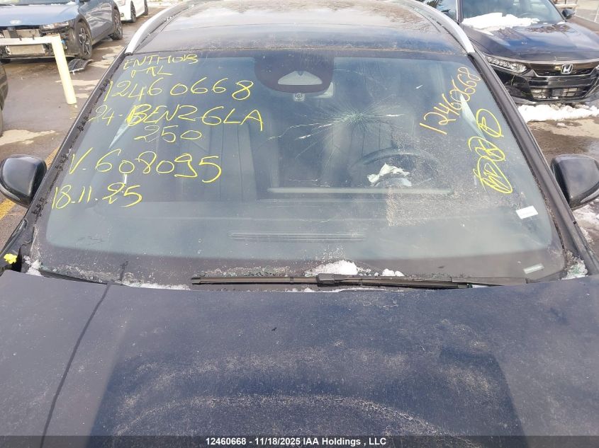 2024 Mercedes-Benz Gla 250 4Matic VIN: W1N4N4HB7RJ608095 Lot: 12460668