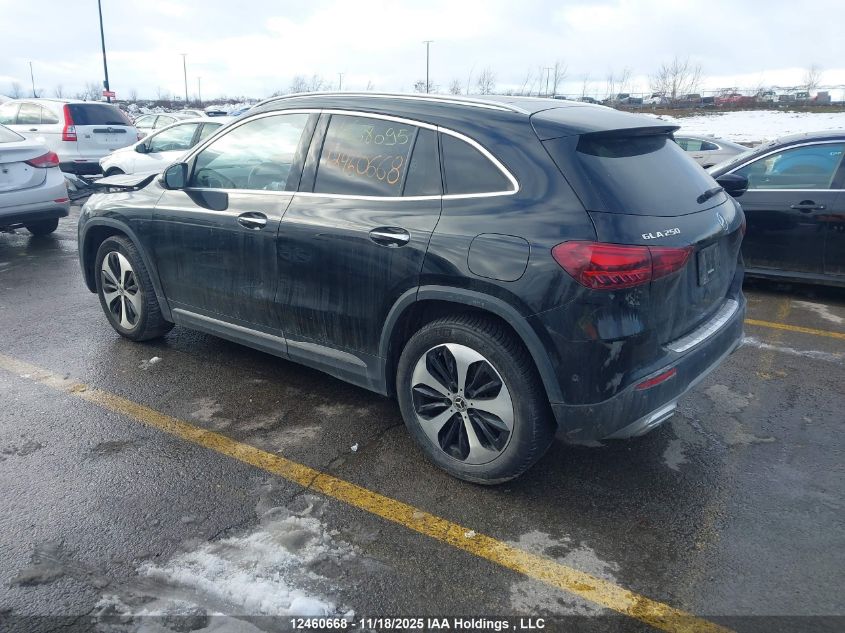 2024 Mercedes-Benz Gla 250 4Matic VIN: W1N4N4HB7RJ608095 Lot: 12460668