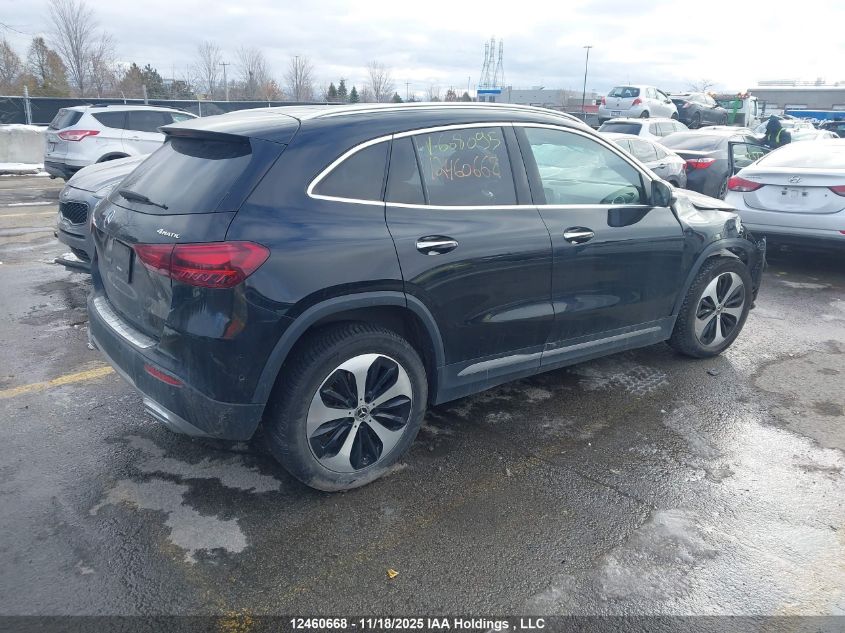 2024 Mercedes-Benz Gla 250 4Matic VIN: W1N4N4HB7RJ608095 Lot: 12460668
