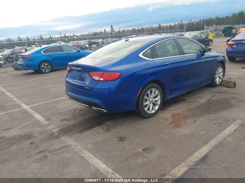 1C3CCCCG0FN520357 2015 CHRYSLER 200 photo no. 4