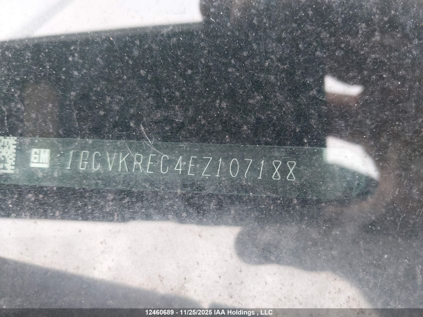 2014 Chevrolet Silverado 1500 1Lt/2Lt VIN: 1GCVKREC4EZ107188 Lot: 12460689