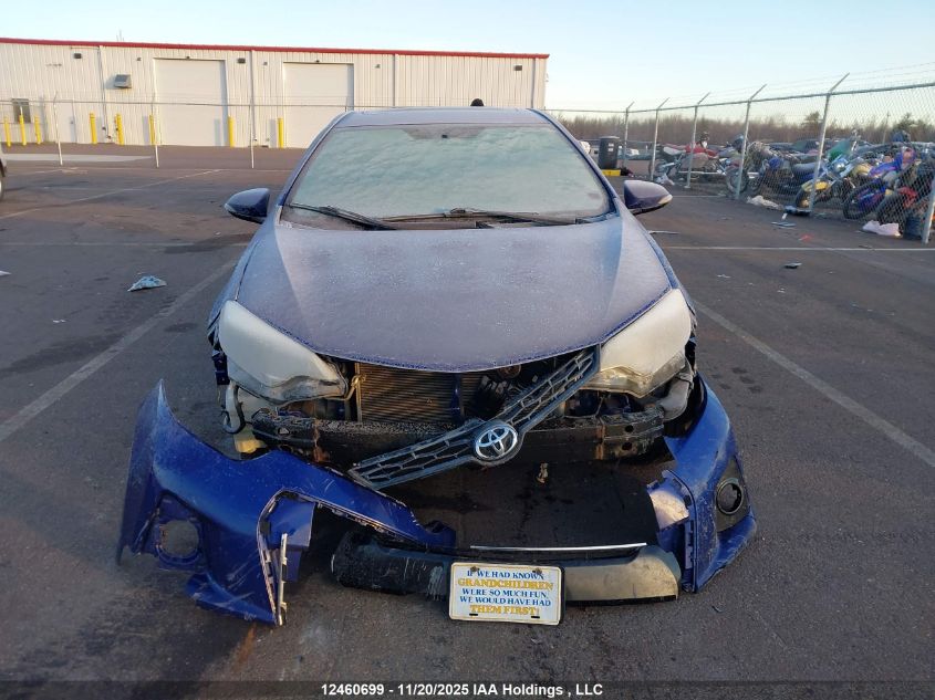 2016 Toyota Corolla S VIN: 2T1BURHE2GC694403 Lot: 12460699