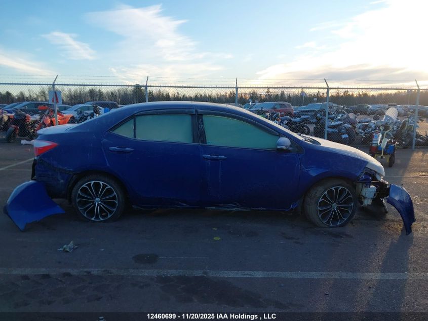 2016 Toyota Corolla S VIN: 2T1BURHE2GC694403 Lot: 12460699