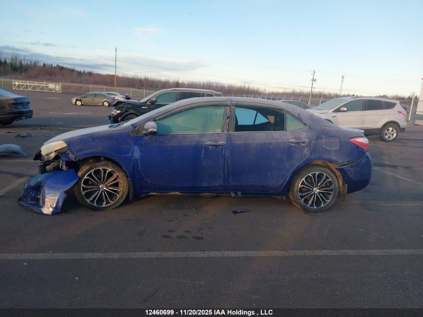 2016 Toyota Corolla S VIN: 2T1BURHE2GC694403 Lot: 12460699