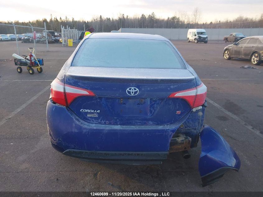 2016 Toyota Corolla S VIN: 2T1BURHE2GC694403 Lot: 12460699