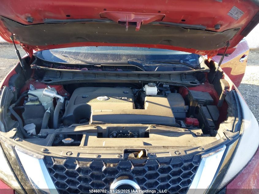 2020 Nissan Murano Sv VIN: 5N1AZ2BS2LN123077 Lot: 12460702