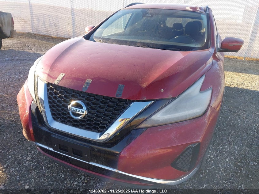 2020 Nissan Murano Sv VIN: 5N1AZ2BS2LN123077 Lot: 12460702