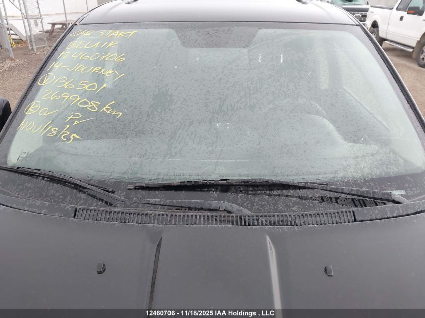 2014 Dodge Journey Sxt VIN: 3C4PDCCGXET136501 Lot: 12460706