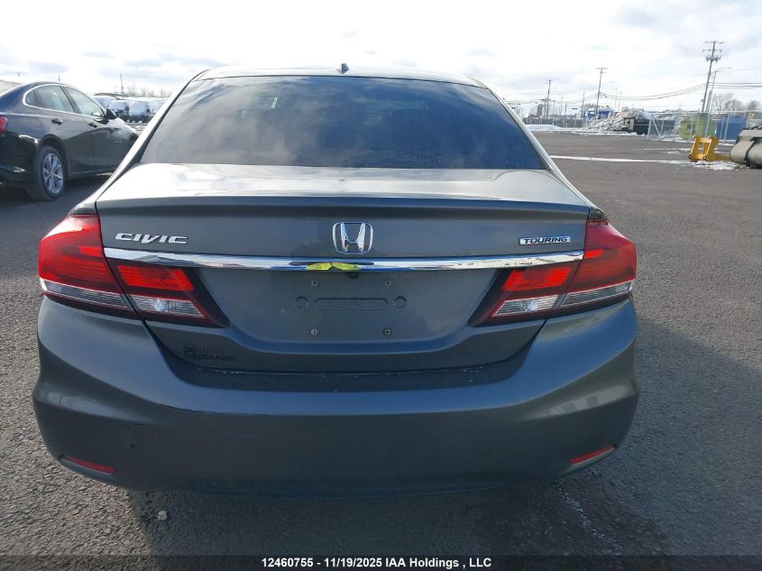 2013 Honda Civic Touring VIN: 2HGFB2F71DH000998 Lot: 12460755