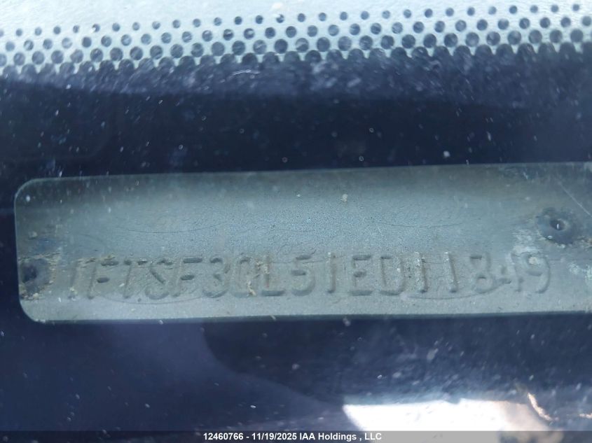 2001 Ford F350 Srw Super Duty VIN: 1FTSF30L51ED11849 Lot: 12460766