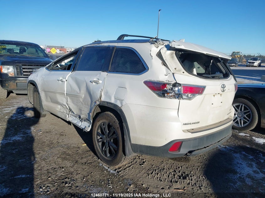 5TDDKRFH2FS124354 2015 TOYOTA HIGHLANDER photo no. 3