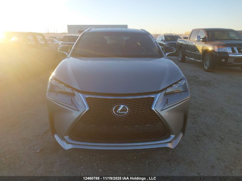 2017 Lexus Nx 200T 200T VIN: JTJBARBZ9H2117286 Lot: 12460788