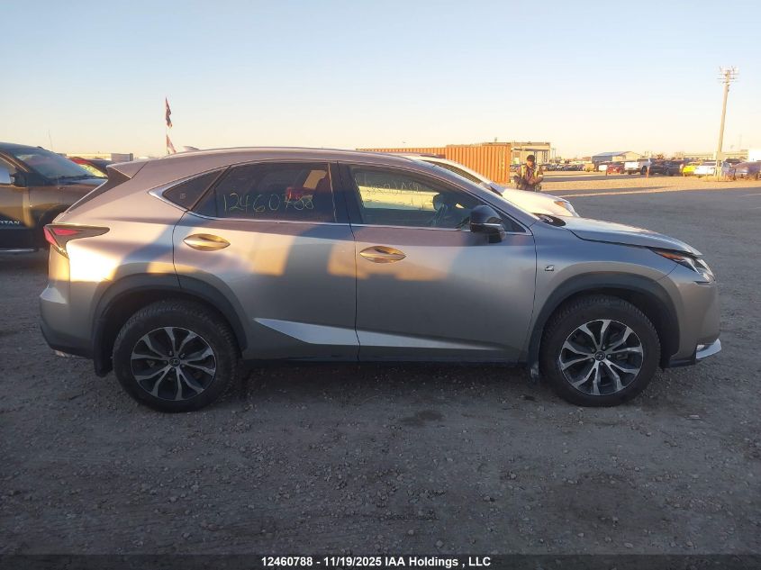 2017 Lexus Nx 200T 200T VIN: JTJBARBZ9H2117286 Lot: 12460788