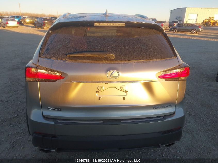 2017 Lexus Nx 200T 200T VIN: JTJBARBZ9H2117286 Lot: 12460788