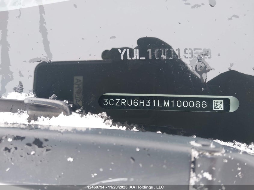 3CZRU6H31LM100066 2020 HONDA HR-V photo no. 20