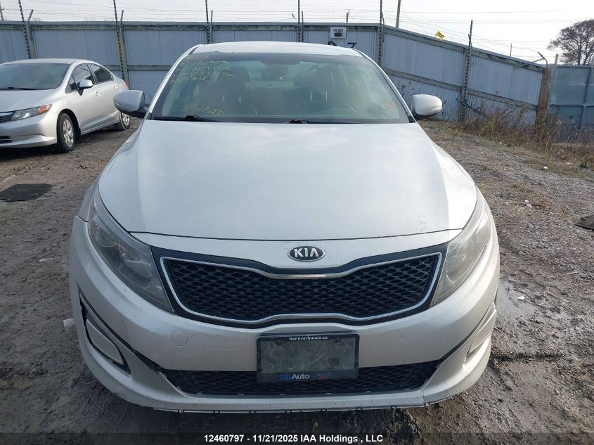 2014 Kia Optima Ex/Ex Luxury VIN: KNAGN4A75E5473936 Lot: 12460797