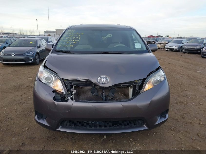 2014 Toyota Sienna Le 7 Passenger VIN: 5TDJK3DC5ES089444 Lot: 12460802