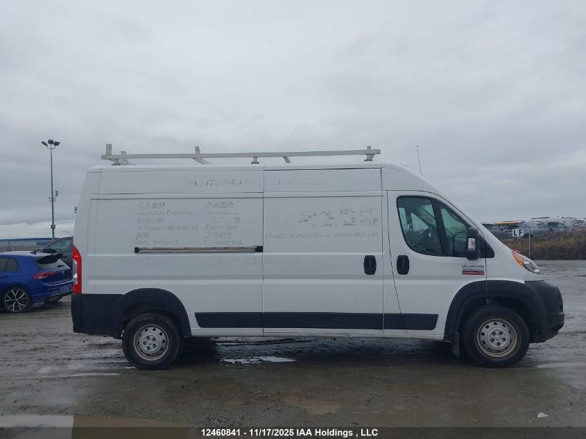 2021 Ram Promaster 3500 3500 High VIN: 3C6MRVHGXME558013 Lot: 12460841