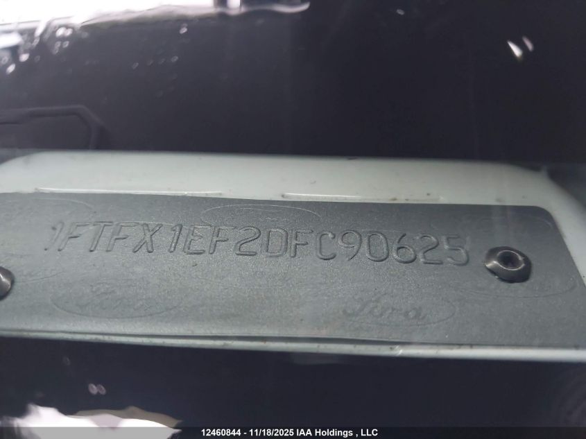 2013 Ford F150 Super Cab VIN: 1FTFX1EF2DFC90625 Lot: 12460844